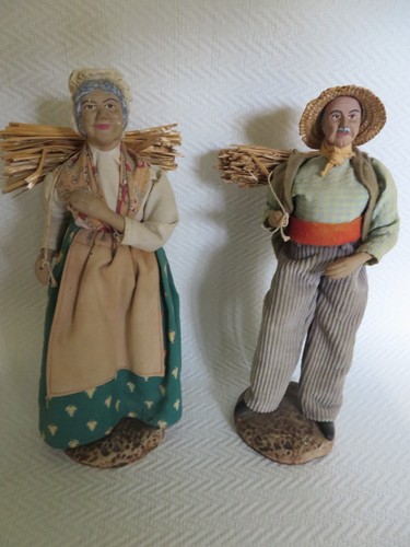 Couple santons ancien - de,