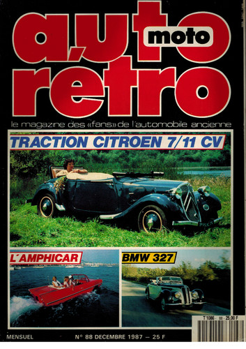 Magazine auto rétro 1987 - n.88,