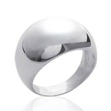 Grosse bague boule femme -