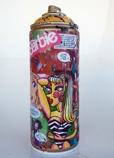 SPACO signed  BARBIE graffiti