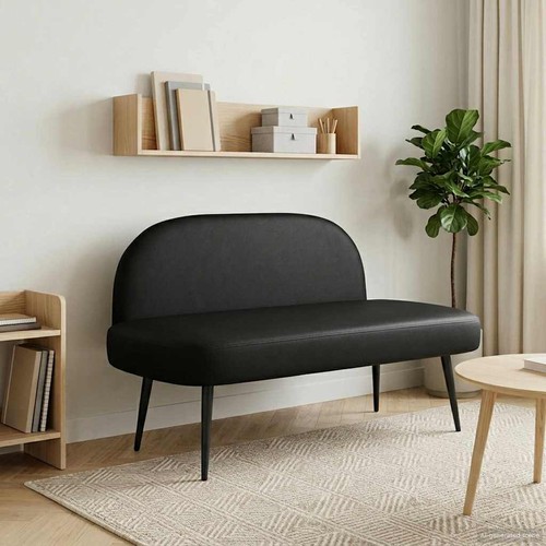 Banc rembourré avec dossier