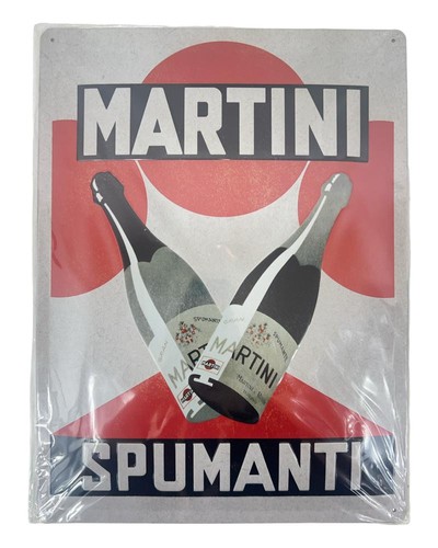 Plaque enseigne martini - en, fer