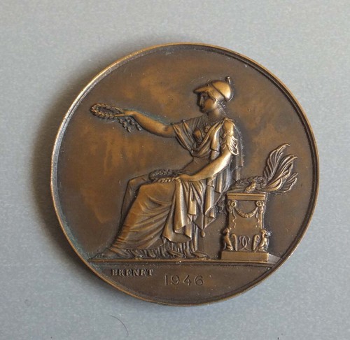 Medaille bronze societe - medaille,
