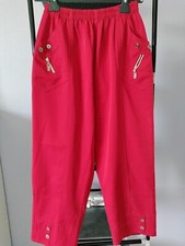 Pantacourt Femme Rouge T 2