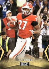 Nick Chubb Rookie - 2018 Leaf