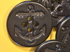 Lot de 6 boutons plastiques