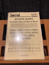 Elton John Goodbye Yellow Brick Road partition chant piano Keyboard Connection