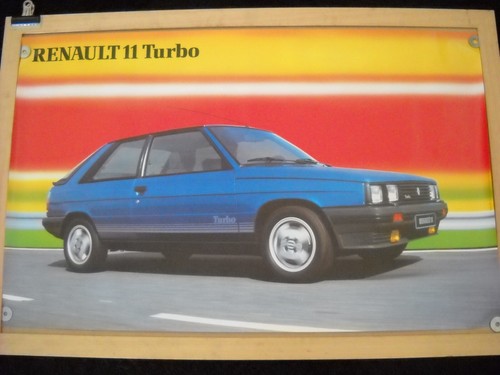Affiche poster renault - affiche,