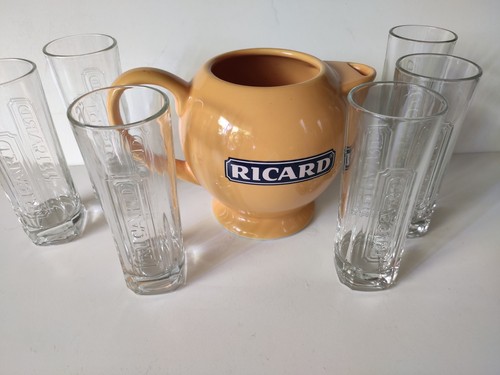 Carafe ricard boule 6 - et,