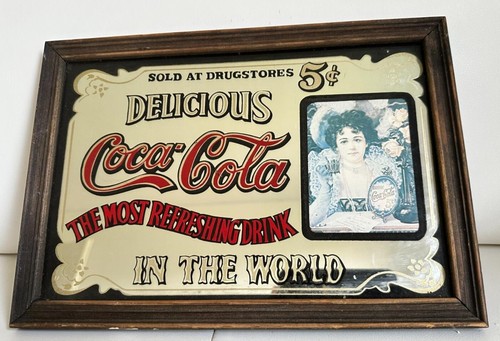 Miroir pub coca cola - miroir, 5¢
