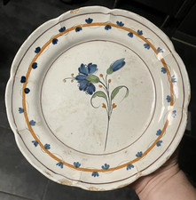 Ancienne Assiette Faïence