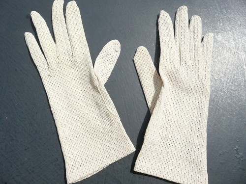 Paires gants vintage ancien - paires,