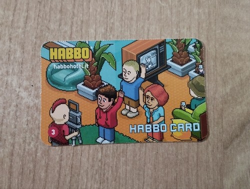 Habbo card 3 2005 - habbo, no.