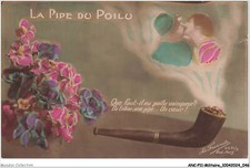 ANCP11-0737-MILITARIA - la pipe du poilu - fleurs
