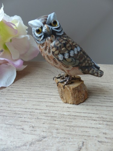 Miniature figurine chouette - miniature,