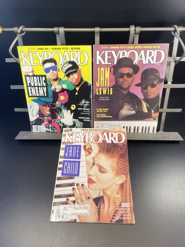Vintage keyboard magazine lot - keyboard,