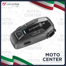 Interphone Unique CELLULAR LINE U-Com 7R Casque Moto Scooter Bluetooth