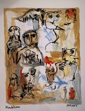 Peinture Originale Sur Papier