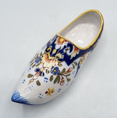 Bouquetière sabot faïence - sabot, en