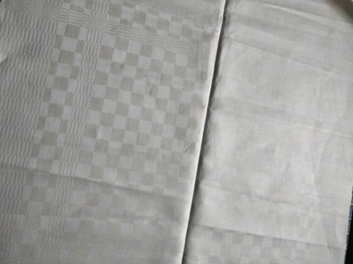 Linge ancien tissu lin
