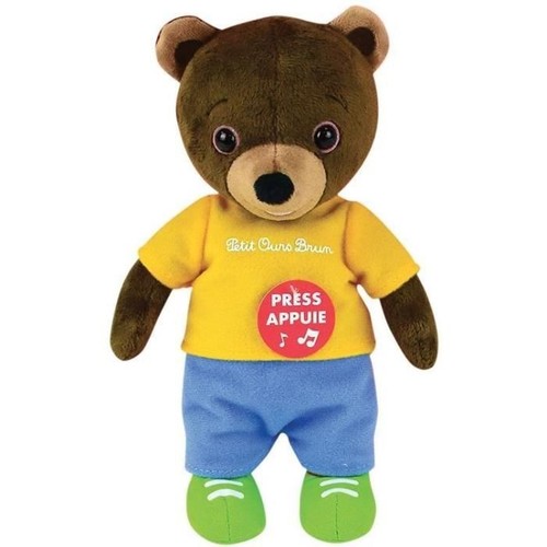 Petit ours brun peluche - petit,