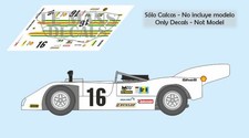 Autocollants Porsche 908 3 Le