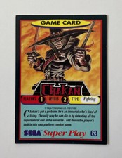 SEGA Super Play Trading Card