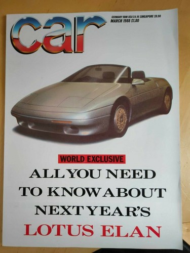 Car magazine march 1988 - magazine,