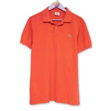 Polo Lacoste Rose Corail Uni -