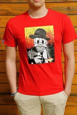 tee shirt rouge KANABEACH