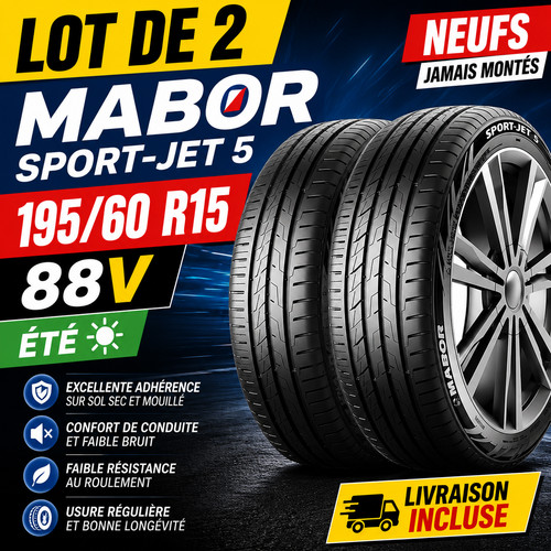 Lot pneus mabor - lot,