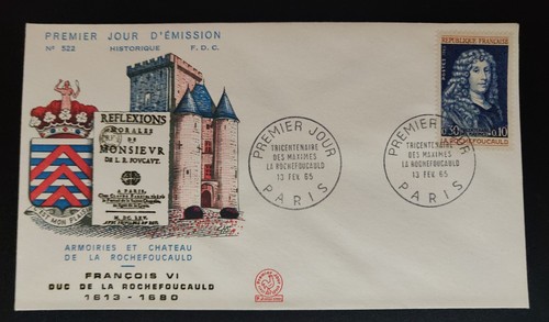 Enveloppe 522 fdc 1er - n°522,