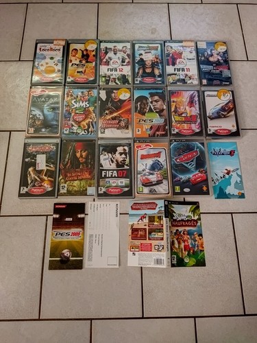 Boîte vide lot jeux vidéo - {boÎte,