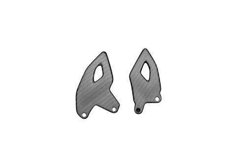 Platines repose pieds - repose-pieds, carbone