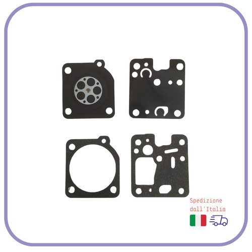 Kit membrane carburateur zama - kit,