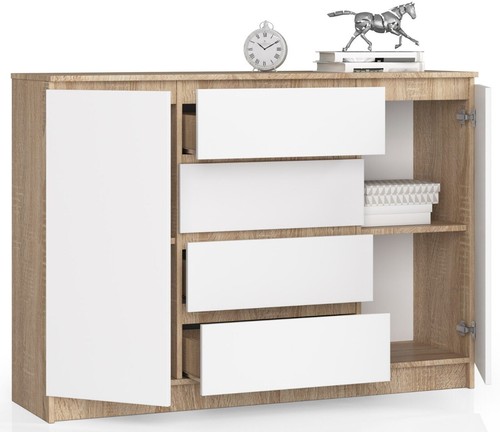 Commode 140 4 tiroirs et - cm, |
