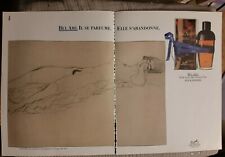 Publicité papier Parfum. Perfume Ad Hermès Bel Ami de 1987