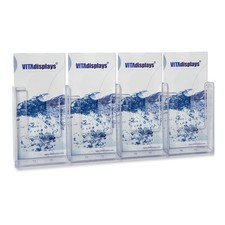 Porte-brochure mural DIN long