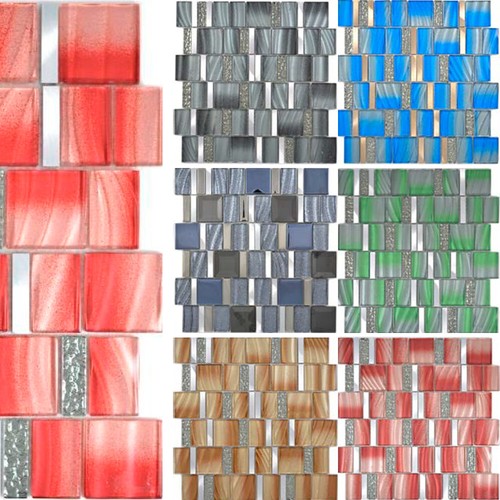 Verre carrelage mosaïque - verre,