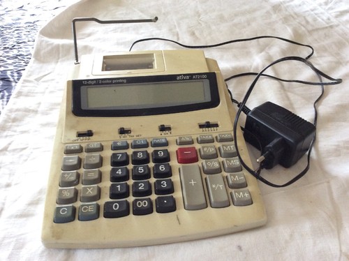 Ancienne calculatrice ativa - ancienne,