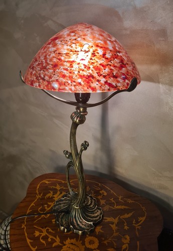 Lampe bronze style art - bronze,