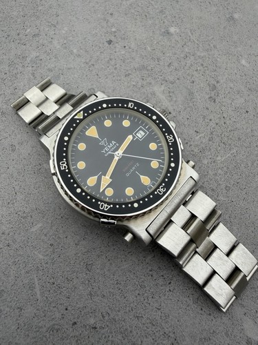 1980s yema navygraf watch - yema, ii