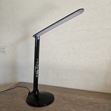 LAMPE DE BUREAU TACTILE SUCESS ALUMINOR / ALARME HORLOGE  THERMOMETRE CALENDRIER