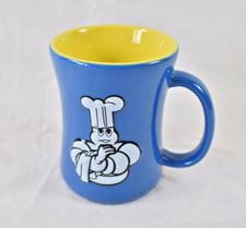 MUG TASSE PUBLICITAIRE MICHELIN BIBENDUM EN RELIEF EN CERAMIQUE