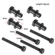 45#Tour d'amortisseur en acier pour Kyosho 1/10 INFERNO MP10 MP9 RC Car IF346-04