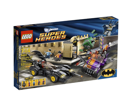 Lego 6864 batman batmobile and - batmobile,