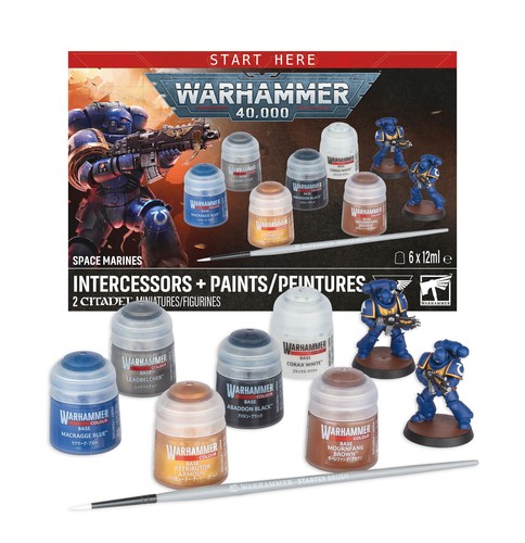 40k space marine intercessors - marine,
