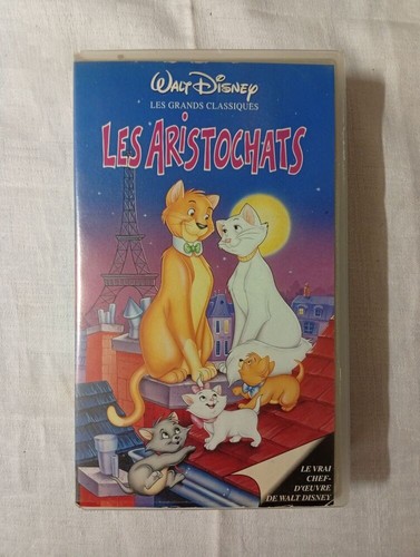 Vhs les aristochats - vhs,