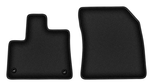 Tapis avant velours noirs