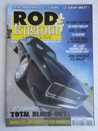 Rod kustom 15 camaro - rod,